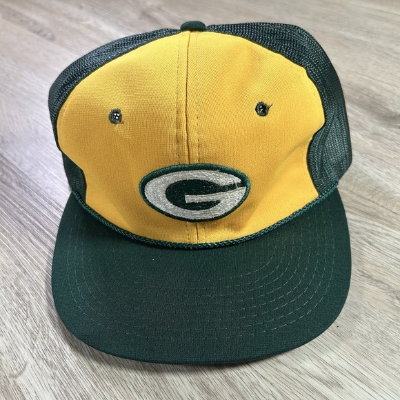 Sports Specialties Other - VTG Sports Specialties‎ Green Bay Packers Snapback Hat NFL Youngan Trucker Cap